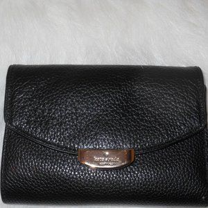 Kate Spade New York Medium Compact Bifold Wallet Black